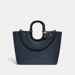 COACH® Rae In Colorblock Tote Damske Tmavo Modre Viacfarebný | SKUZS938